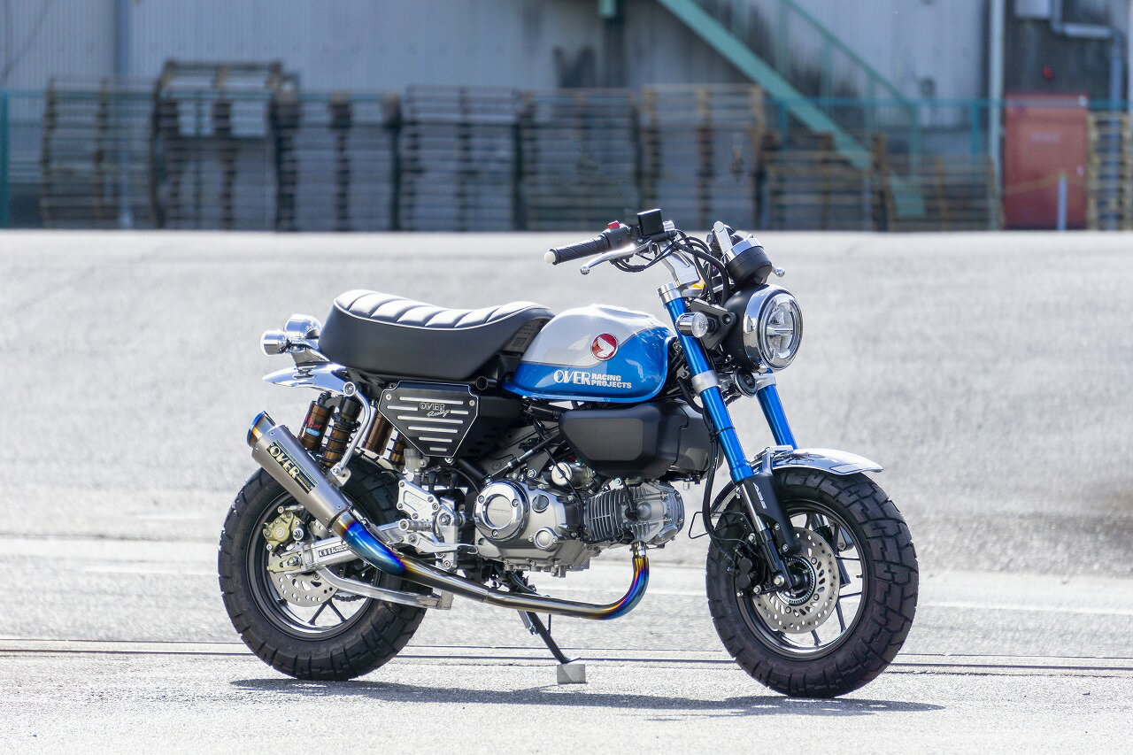 【在庫有】OVER Racing（オーヴァーレーシング）GP-PERFORMANCE フルチタン RS-R MONKEY125　13-012-45R