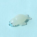 <ガラス細工 海の仲間 ごまふあらざし 限定品>ごまふあざらし(限定品)<ミニチュア小物 ガラス細工><ガラス細工 ファニチャー>【ギフト プレゼント ラッピ...