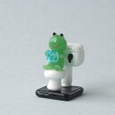 <ガラス細工 かえる トイレ 日常 限定品>かえる、トイレ中(限定品)<ミニチュア小物 ガラス細工><ガラス細工 ファニチャー>【ギフト プレゼント ラッピング...