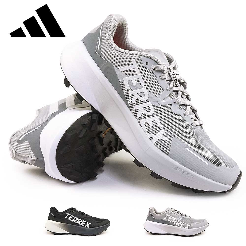 アグラビック メッシュ 通気性 透湿性 グリップ力 トレラン 軽い ブラック グレー コアブラック コンチネンタル ラバーアウトソール グリップ クッション性 アディダス adidas メンズ スニーカー テレックス アグラヴィック 3 トレイルランニング シューズ TERREX AGRAVIC 325秋冬新作