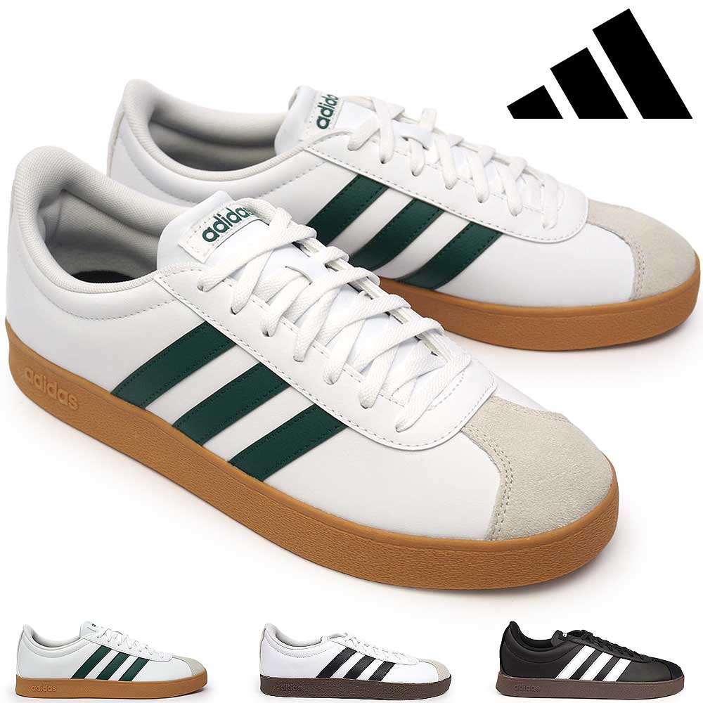 アディダス レディース スニーカー メンズ VL コートベース M コートシューズ adidas VL COURT BASE M 25秋冬新作