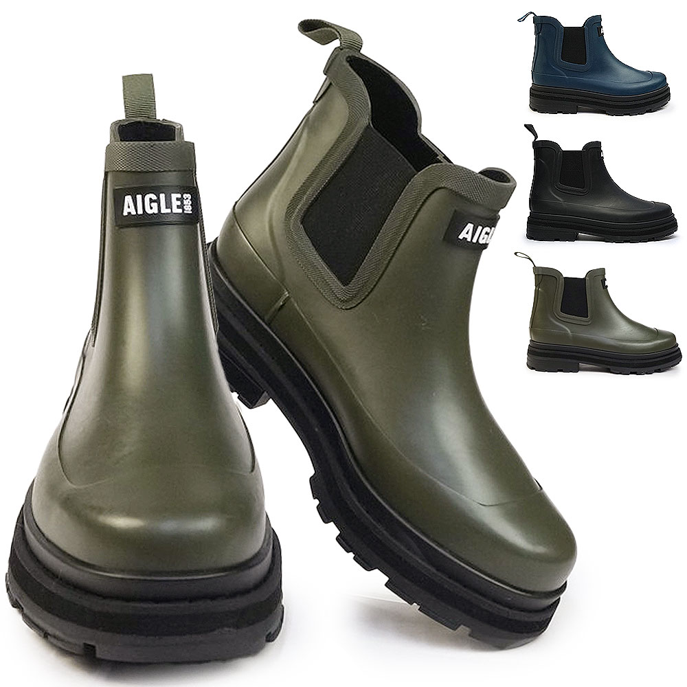 エーグル 【あす楽】エーグル AIGLE 長靴 防水 レディース ZZFNC94 ソフトレイン2 ショート ラバーブーツ アンクル丈 SOFT RAIN2