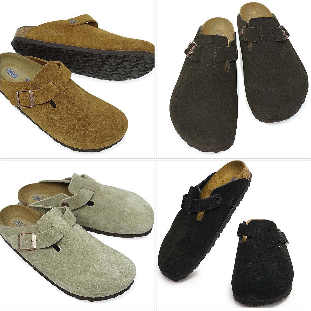 【あす楽】BIRKENSTOCK サンダル ボストン BS メンズ レディース コンフォート 定番 クロッグ スエード ビルケンシュトック BOSTON SFB ソフトフットベッド Boston BOSTON SFB