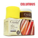 コロンブス COLUMBUS 保革抗菌クリーム レザークリスタル 100g LY スポンジ ワックス 無色 ツヤ 保湿 柔軟 LEATHER CRYSTAL