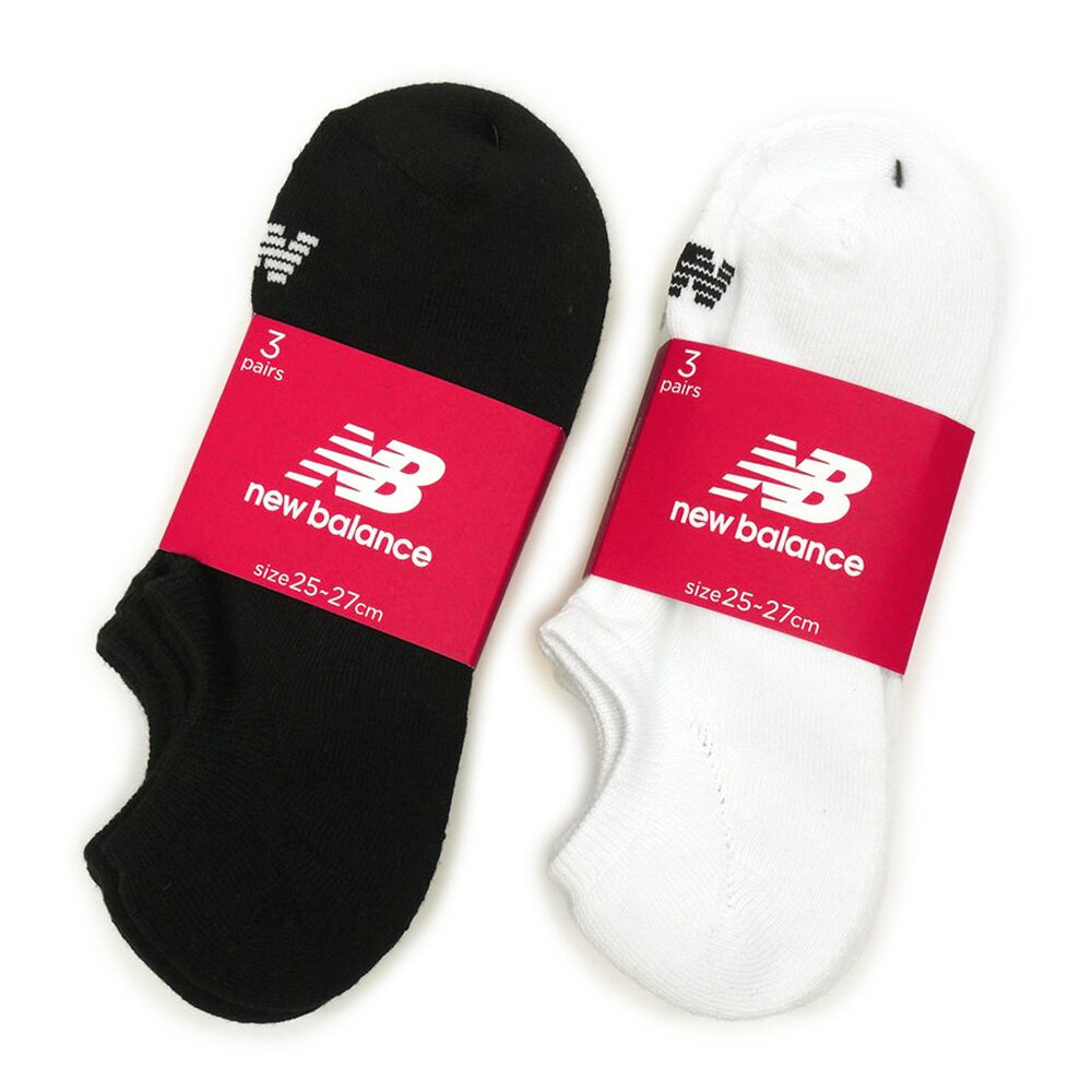 ニューバランス new balance 靴下 LAS35703 スニーカーレングス3Pソックス メンズ レディース Sneaker Length 3P Socks