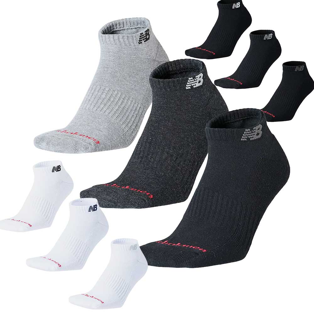 Rakuten - ニューバランス new balance 靴下 LAS55636 ショートレングス3Pソックス メンズ レディース Short Length 3P Socks
