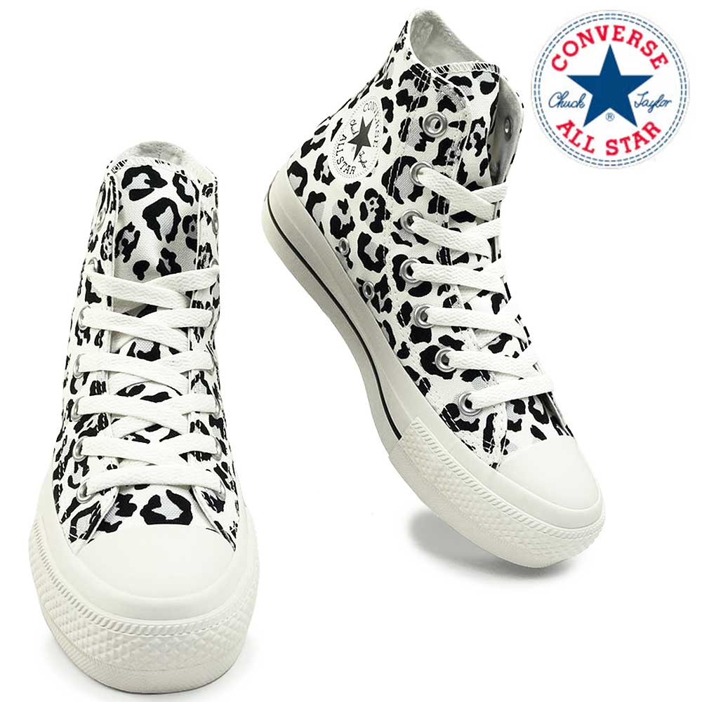 コンバース CONVERSE スニーカー オールスター PLTS MONOLEOPARD HI ハイカット レディース 厚底 ALL STAR