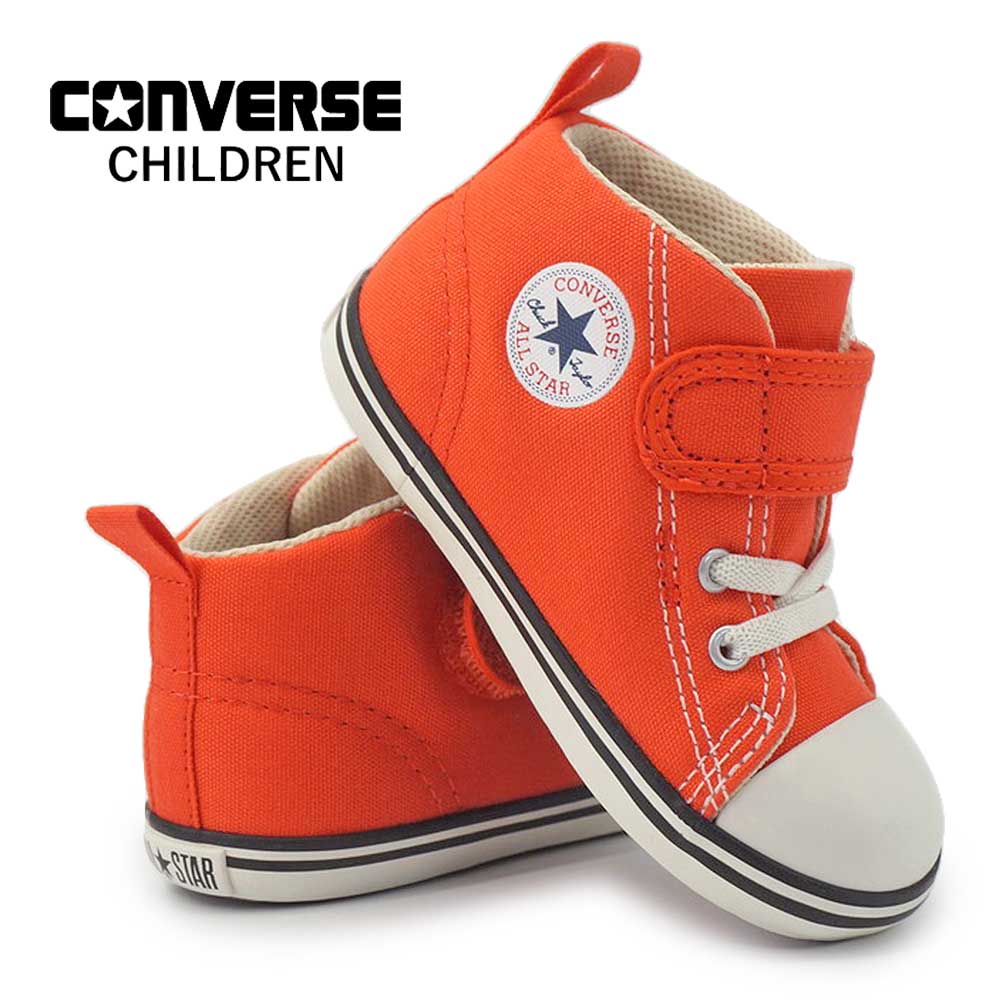 樂天商城 - コンバース CONVERSE スニーカー ベビーオールスター V-1 キッズ 子供 靴 ベルト ベルクロ マジックテープ BABY ALL STAR V-1 26秋冬新作
