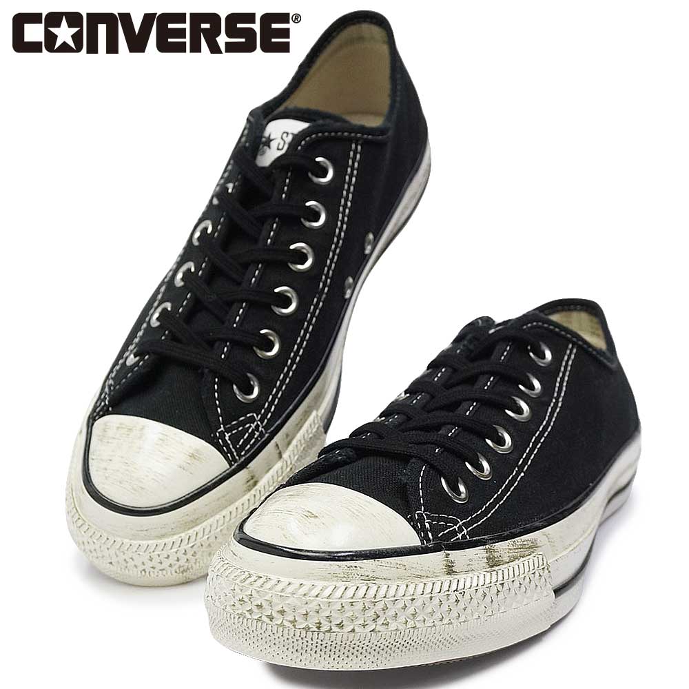 コンバース CONVERSE オールスター スニーカー レディース メンズ エイジド ディストレスド AG OX ダメージ加工 ALL STAR AGEDDISTRESSED AG OX 26春夏新作