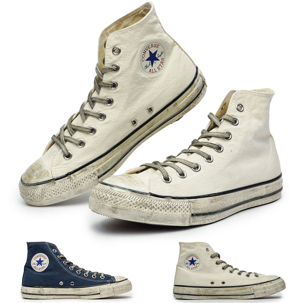 コンバース オールスター エイジド AG HI レディース メンズ スニーカー ハイカット オリジナル レトロ感 CONVERSE ALL STAR AGED AG HI