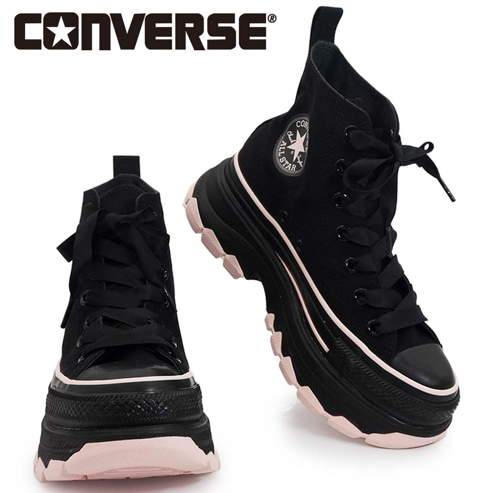 コンバース CONVERSE スニーカー オールスター トレックウエーブ BP HI 厚底 レディース ハイカット ALL STAR TREKWAVE BP HI 26春夏新作
