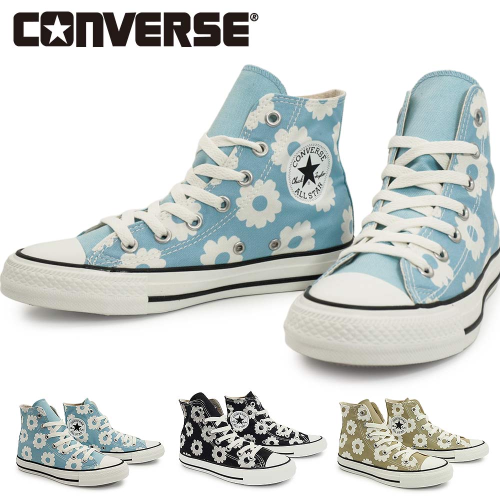 CONVERSE - コンバース CONVERSE スニーカー オールスター フラワープリント HI レディース ハイカット 花柄 ALL STAR FLOWERPRINT HI 26春夏新作
