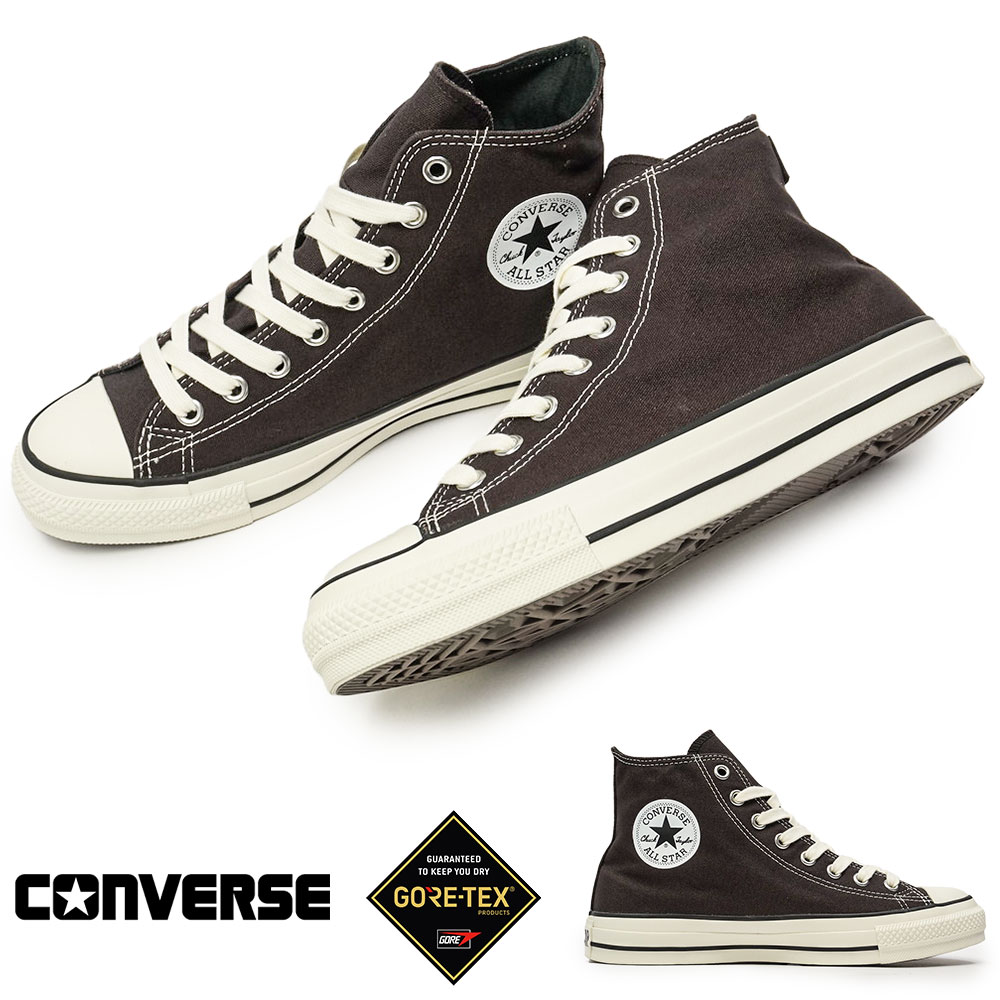 コンバース スニーカー レディース 防水 オールスター ゴアテックス HI 防水透湿 撥水 メンズ レースアップ CONVERSE ALL STAR GORE-TEX HI 25秋冬新作