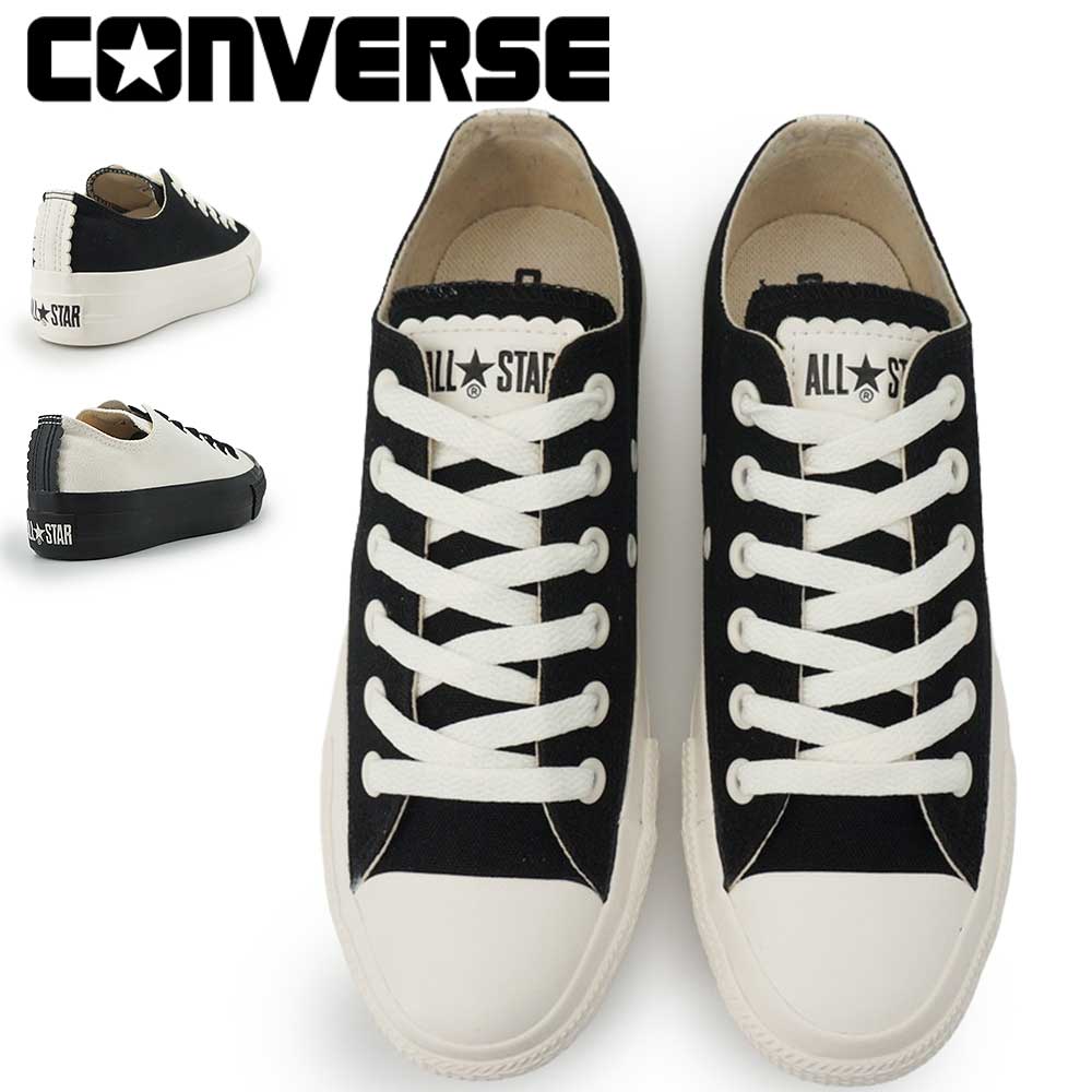 樂天商城 - コンバース オールスター 厚底 ローカット スニーカー レディース PLTS フラワーカット OX 通学 CONVERSE ALL STAR PLTS FLOWERCUT OX 26秋冬新作