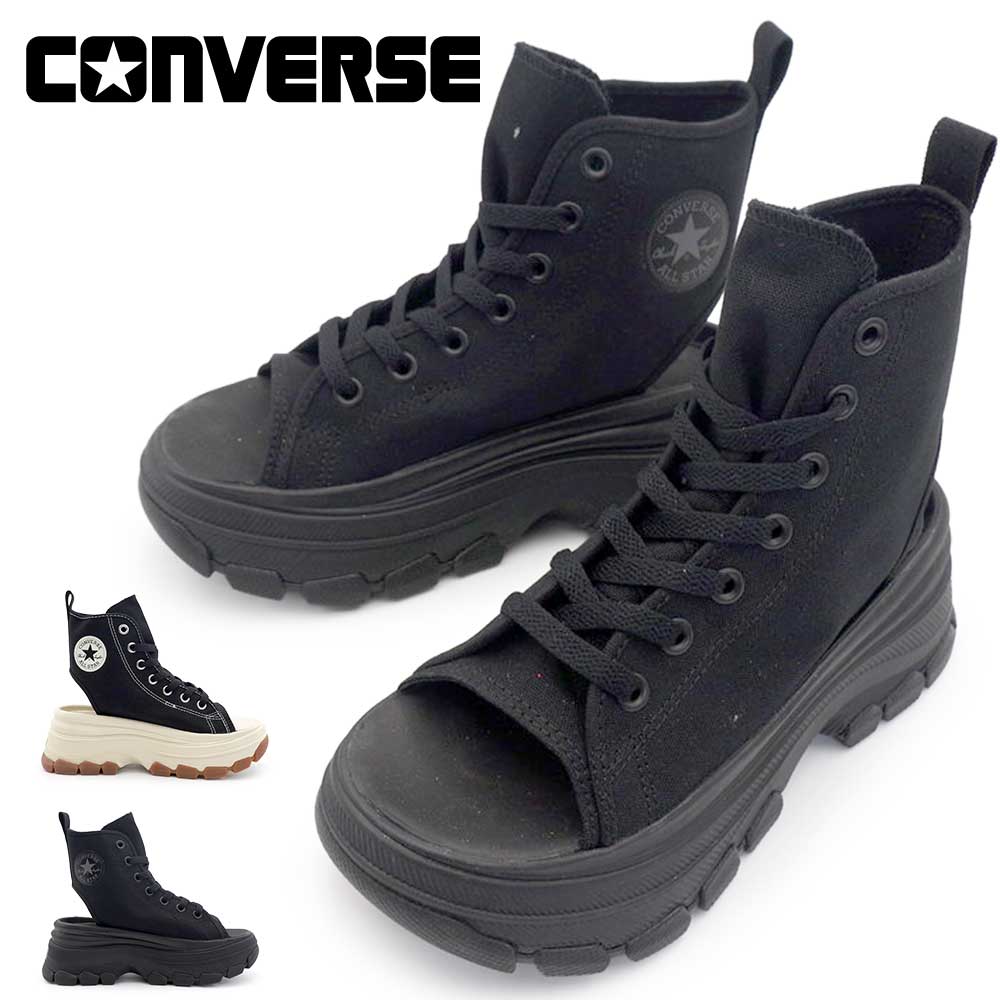 コンバース オールスター トレックウエーブ カットアウト サンダル 厚底 レディース スニーカーサンダル ハイカット CONVERSE ALL STAR TREKWAVE CUTOUT SANDAL 26春夏新作