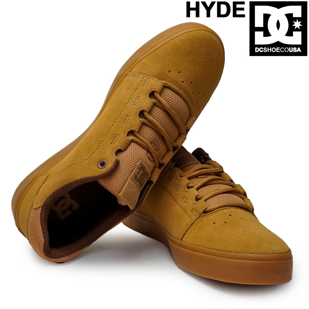 DC SHOES スニーカー メンズ DM226005 HYDE ハイド 本革 スエード スケートボード HYDE