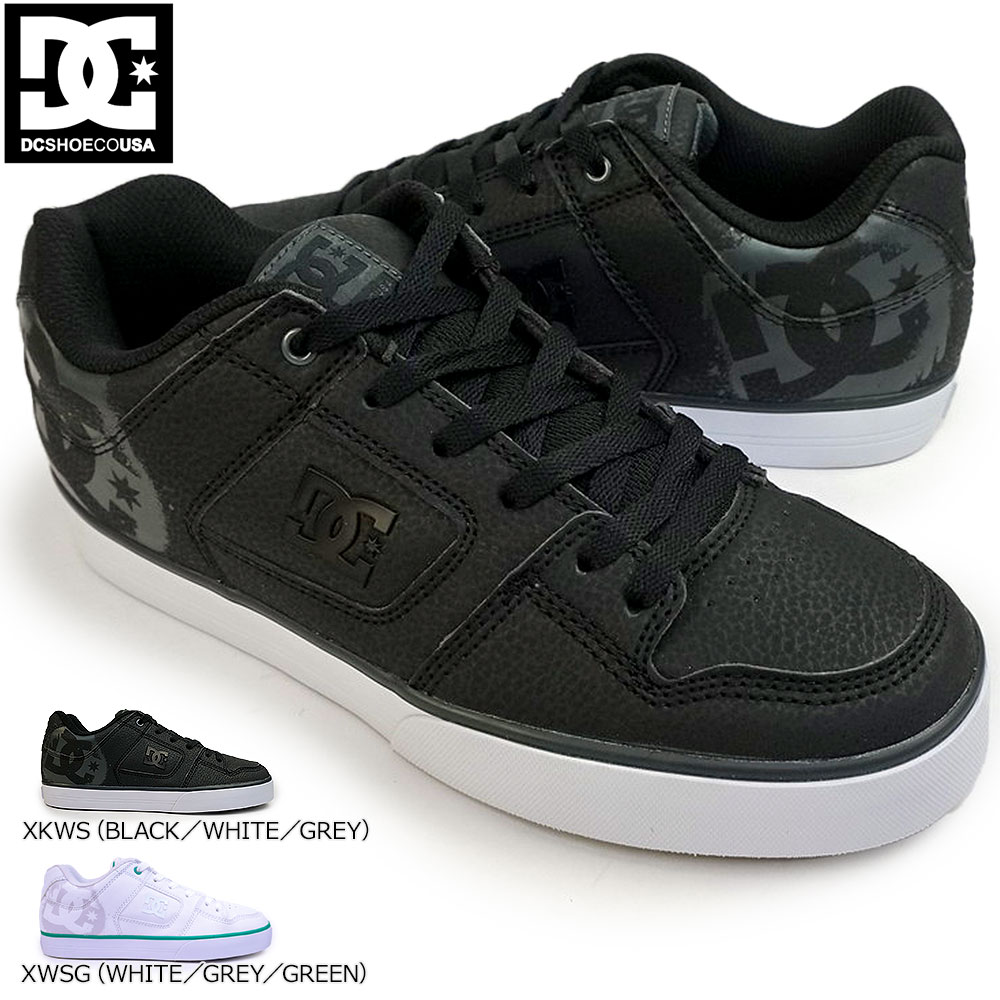 【あす楽】DCSHOES スニーカー メンズ レディース ピュア SE SN DM231026 ビックロゴ ローカット PURE SE SN