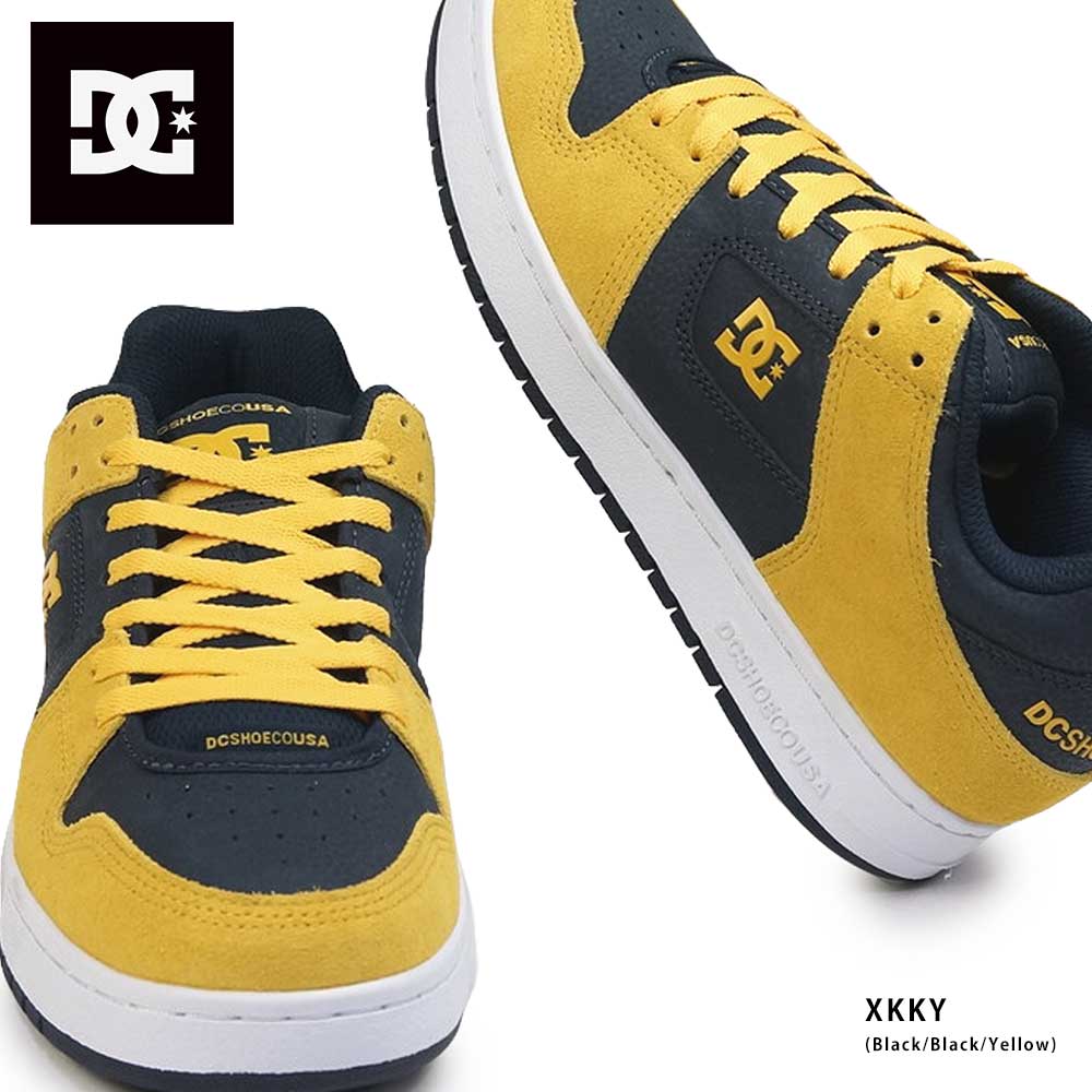 【あす楽】DC SHOES スニーカー メンズ レディース マンテカ SE DM232004 レザー ローカット ディーシー MANTECA SE