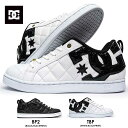 【あす楽】DC DC メンズ スニーカー DM234024 アライアンス SE SN レディース キルティング ビッグロゴ SHOES ALLIANCE SE SN