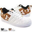 ●bd● 【あす楽】ディーシー メンズ スニーカー アライアンス SE SN DM241022 レディース キルティング ビッグロゴ DC SHOES ALLIANCE SE SN