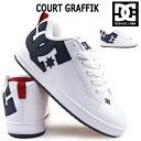 DC DC SHOES メンズ スニーカー コートグラフィック DM252010 ビッグロゴ トリコロール COURT GRAFFIK