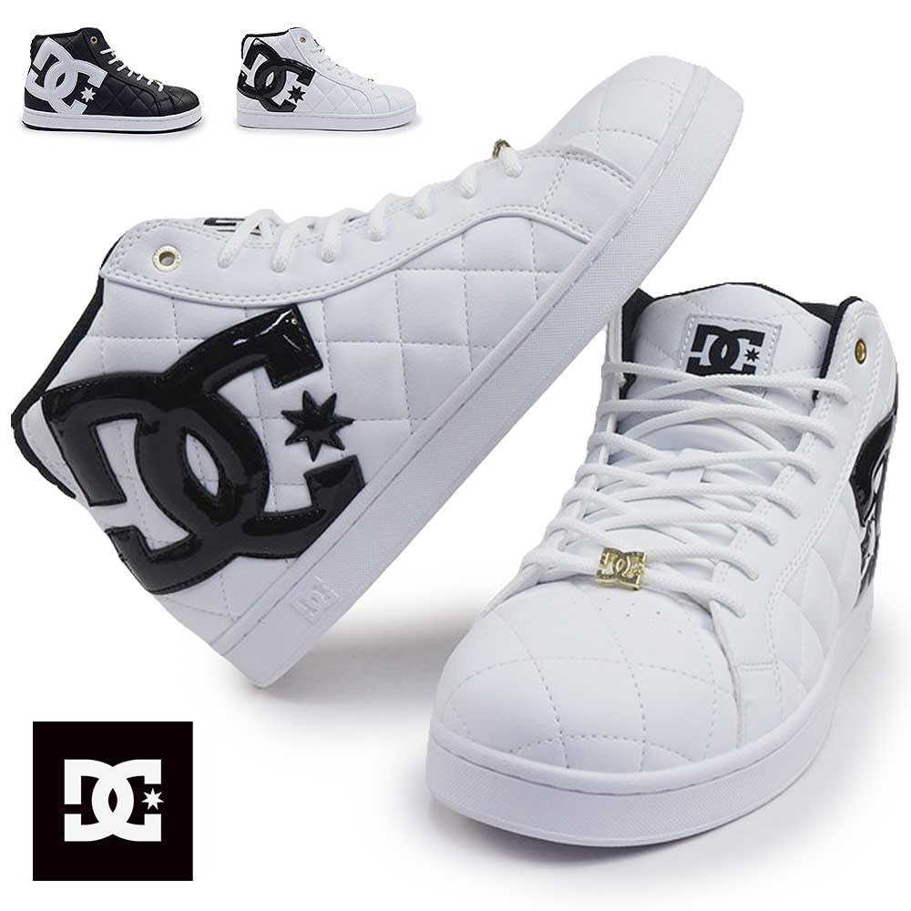 DC shoes スニーカー ALLIANCE HI SE SN DM261302 メンズ レディース ディーシーシューズ アライアンス キルティング ハイカット ビッグロゴ DC SHOES 26春夏新作