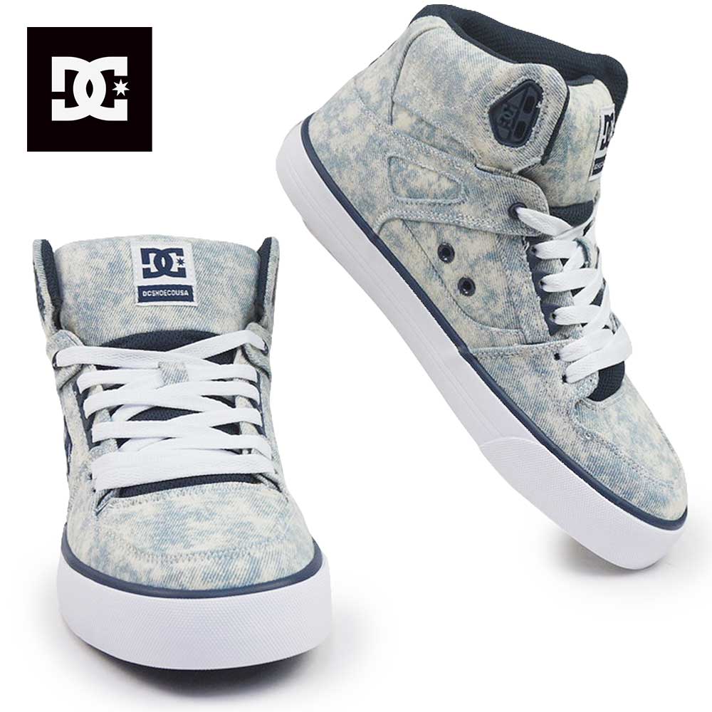DC shoes スニーカー PURE HIGH TOP TX SE DM261304 ハイカット 定番 メンズ レディース ピュアハイトップ タイダイ スケーター ロゴ ダンス スケボー アメカジ DCシューズ お揃い ギフト ディーシーシューズ 26春夏新作