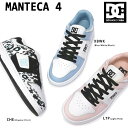 【おトクなGW！3%OFFクーポン】DC SHOES DC レディース スニーカー DW231002 マンテカ 4 ローカット スケーター Ws MANTECA 4 ADJS00161