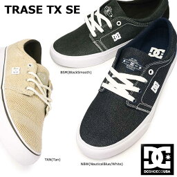 ディーシー 【あす楽】DC スニーカー ディーシーシューズ DC SHOES DM181018 トレイス TX SE メンズ レディース シューズ ローカット TRASE TX SE TAN BSM NBW バルカナイズ