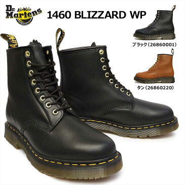 【あす楽】ドクターマーチン Dr.Martens ブーツ 撥水 防滑 雪道対応 1460 ブリザード WP 8 ホール ブーツ メンズ レディース フリース 1460 BLIZZARD WP