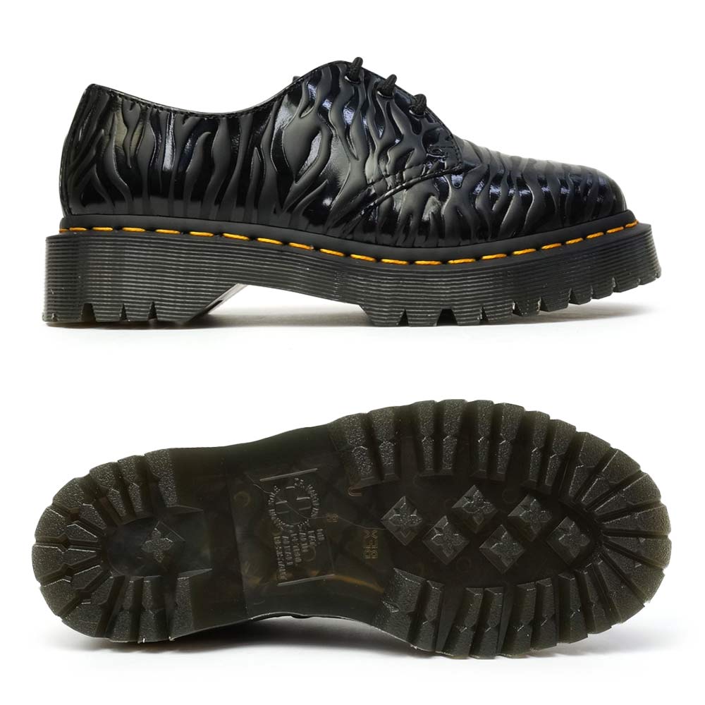 【あす楽】ドクターマーチン Dr.Martens 1461 BEX ZEBRA EMBOSS 3ホール シューズ 厚底 メンズ レディース ユニセックス プラットフォーム レザー CORE BEX 1461 BEX ZEBRA EMBOSS 3EYE SHOE