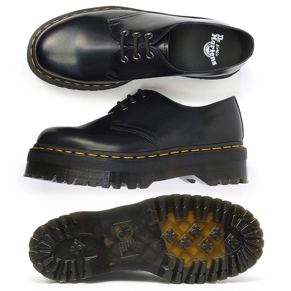 【あす楽】ドクターマーチン Dr.Martens 1461 QUAD 3ホール 厚底 メンズ レディース ユニセックス 正規品 プラットフォーム QUAD RETRO 1461 QUAD 3EYE SHOE