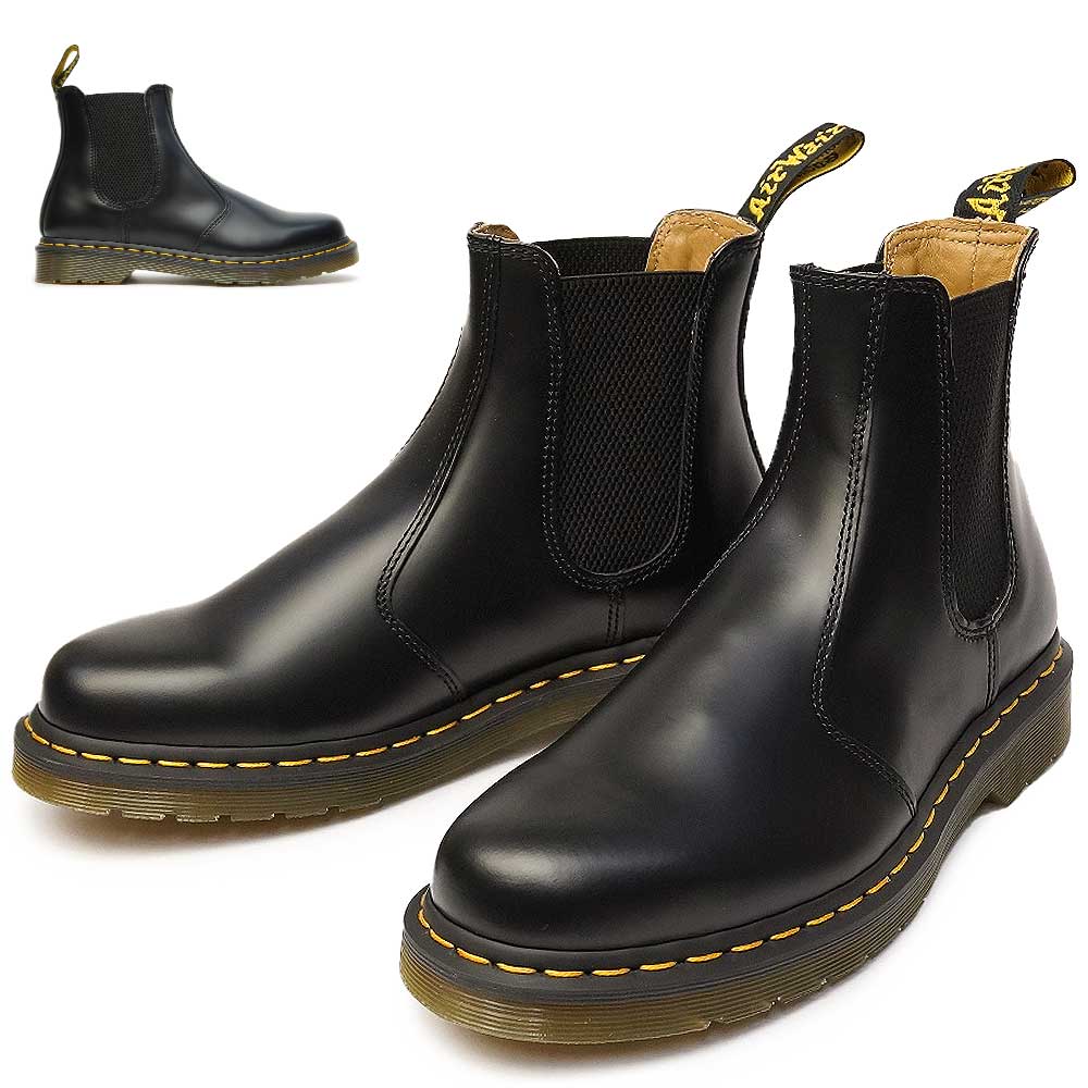 ドクターマーチン 【あす楽】ドクターマーチン Dr.Martens サイドゴアブーツ 正規品 2976YS チェルシーブーツ イエローステッチ 22227001 2976 YS CHELSEA BOOT