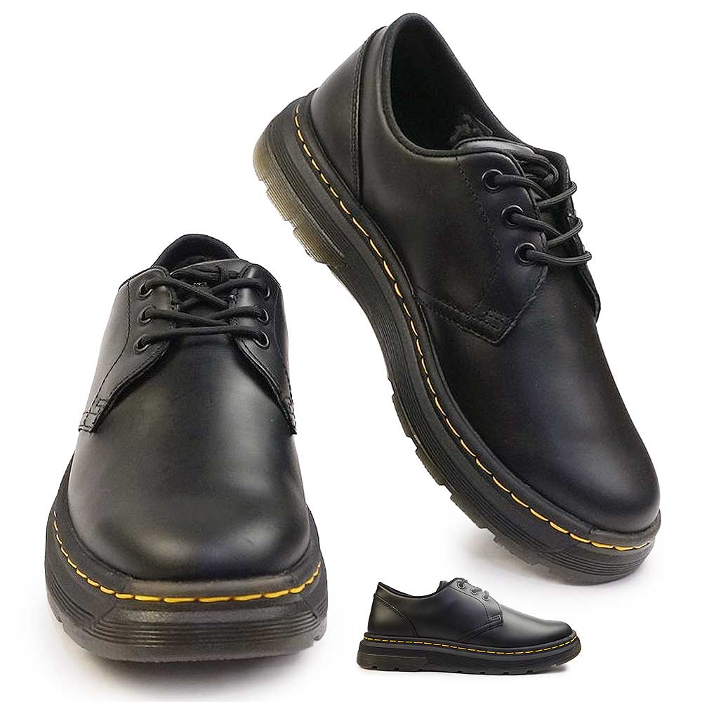 楽天ジョイスキップ【あす楽】ドクターマーチン Dr.Martens 3ホールシューズ クルーソン ロー カジュアルシューズ レザースニーカー メンズ レディース 正規品 CREWSON LO