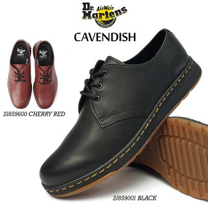 【あす楽】ドクターマーチン Dr.MARTENS キャベンディッシュ CAVENDISH メンズ レディース 3ホール シューズ 軽量 21859001 21859600 DM's LITE CAVENDISH 3 EYE SHOE