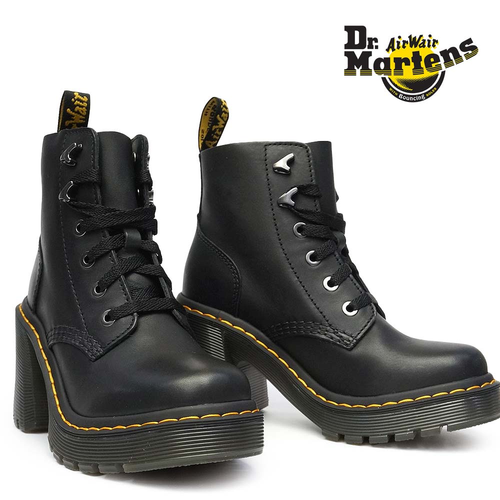 ドクターマーチン 【あす楽】ドクターマーチン Dr.MARTENS 厚底 レディース JESY ヒールブーツ チャンキーヒール 6タイブーツ アンクル丈 ショート ARDERN JESY 6 Tie Boot