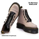 【あす楽】ドクターマーチン Dr.MARTENS シンクレア SINCLAIR レディース ブーツ センタージップ レースアップ プラットフォーム 厚底 ショート QUAD RETRO SINCLAIR