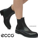 【あす楽】ECCO レディース ブーツ SARTORELLE サイドゴア ブーツ 25mm 266503 チェルシースタイル レザー ブラック エコー SARTORELLE SIDE GORE BOOT 25MM