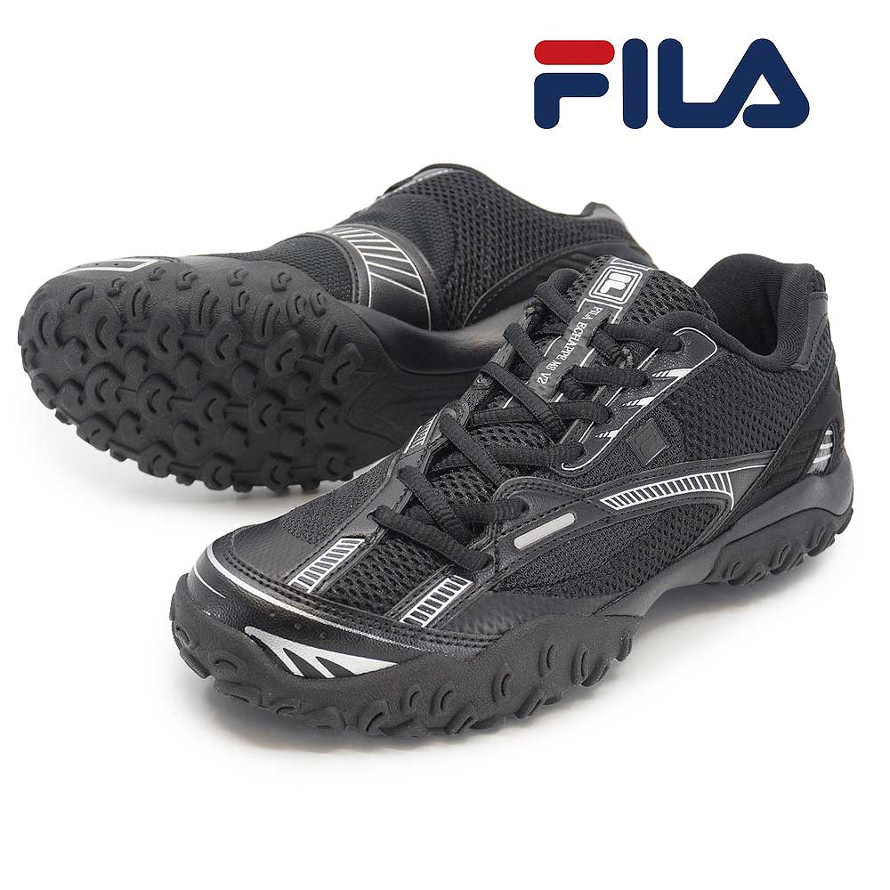 Rakuten - フィラ FILA スニーカー レディース エシャッペ MS v2 FM0100982 黒 カジュアルスニーカー 通勤 通学 ECHAPPE MS v2 26春夏新作