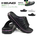 HEAD HEAD サンダル レディース リカバリーサンダル HDL246 フラット ヘッド 軽量