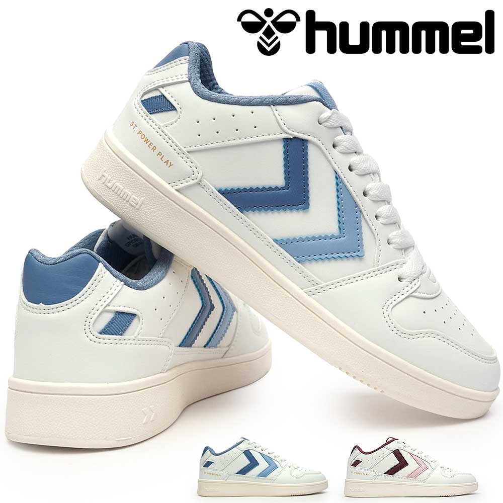 Other - ヒュンメル レディース スニーカー 232879 ローカット ST.POWER PLAY PP コートシューズ レースアップ Hummel 26春夏新作
