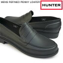 yyzn^[ HUNTER MFF9144RMA h Y t@Ch yj[[t@[ }bg r[K nhCh I[V[Y MENS REFINED PENNY LOAFER