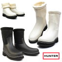 ハンター HUNTER 防水 ブーツ WFS1010NES REF ステッチ シェルパ ブーツ 2WAY レディース リファインドブーツ 雪国 WOMEN REF STTCH SHERPA BOOT