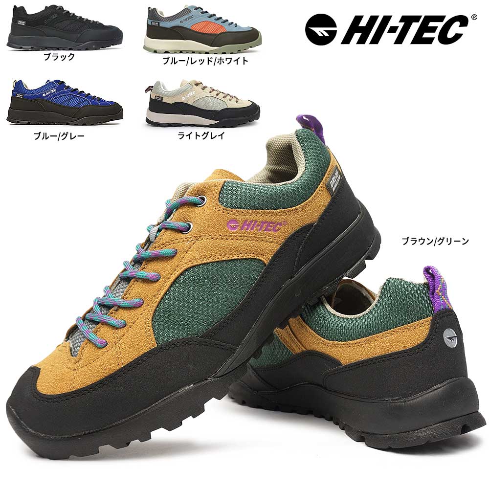 【あす楽】ハイテック HI-TEC 防水 スニーカー メンズ HKU11 AORAKI WP ローカット アウトドア キャンプ HT HKU11 AORAKI WP