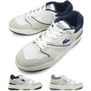 ラコステ LACOSTE スニーカー メンズ LINESHOT 124 1 SMA 47SMA0062 本革 レザー