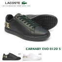 【あす楽】ラコステ LACOSTE メンズ スニーカー カーナビー エボ 0120 5 SM00860 レザー コートシューズ ゴールドレタリング CARNABY EVO