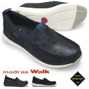 madras Walk 防水 レディース スリッポン MWL1021 ゴアテックス モカシン 雨 婦人 2E マドラスウォーク GORETEX