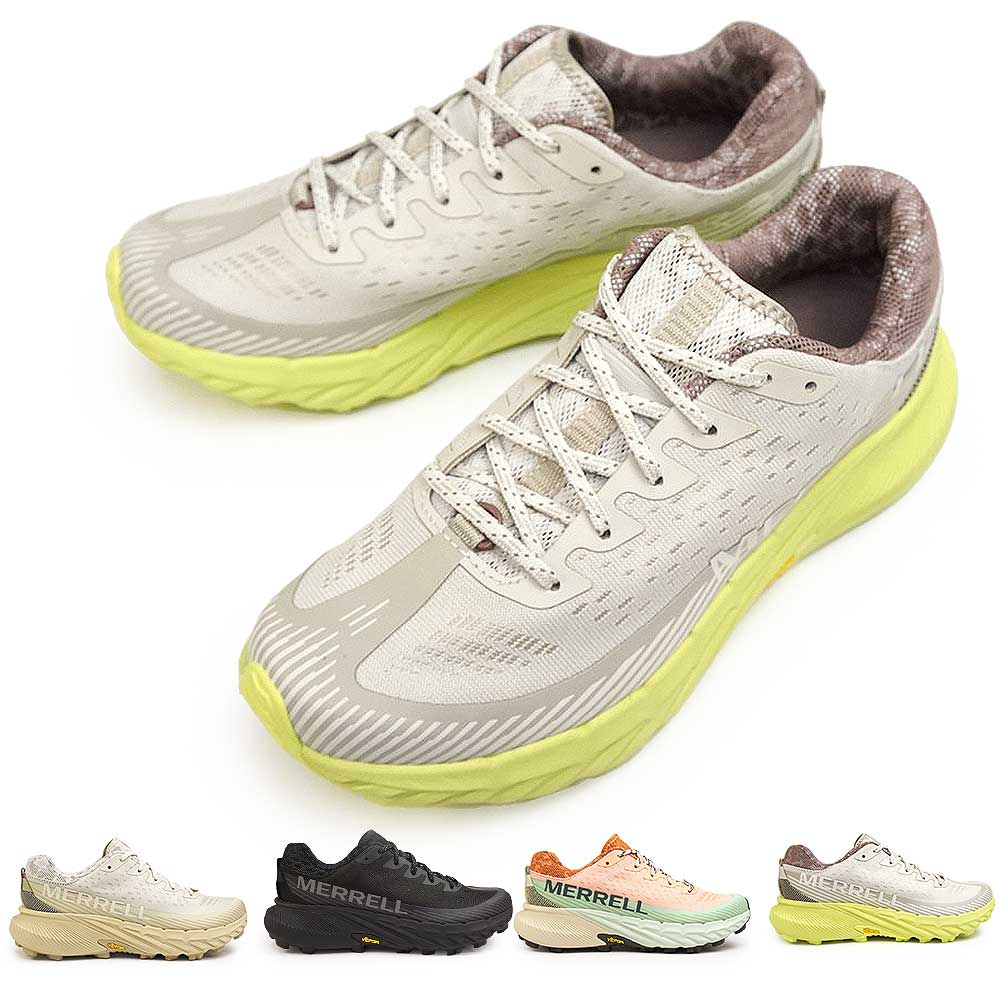 【あす楽】メレル MERRELL スニーカー トレイルランニングシューズ レディース アジリティー ピーク 5 アウトドア ハイキング ローカット トレッキング AGILITY PEAK 5