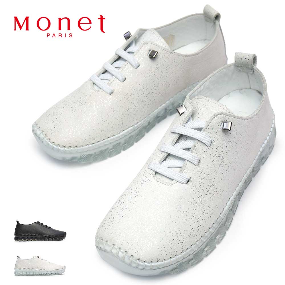 樂天商城 - モネ レディース 靴 スニーカー 2470 スリッポン クリアソール Monet