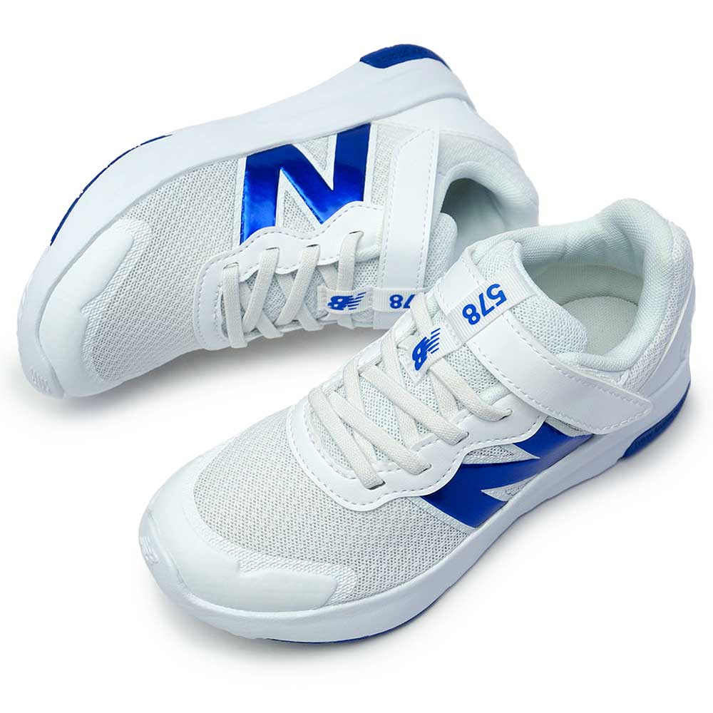 Rakuten - ニューバランス new balance キッズ スニーカー PT578 OH シーズナルカラー ジュニア 子供靴 シンプル マジックテープ ゴムシューレース balance25秋冬新作